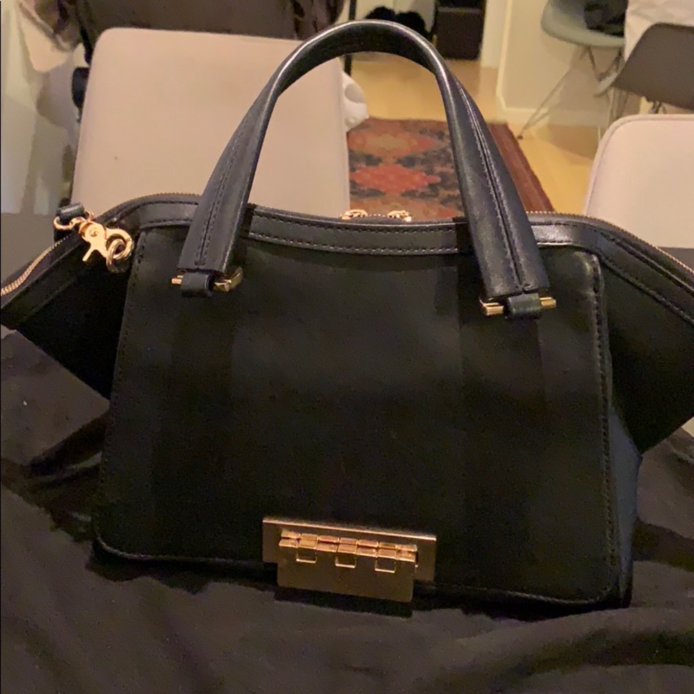 Zac Posen Earthed Soft Oil Double Handle Mini Tote